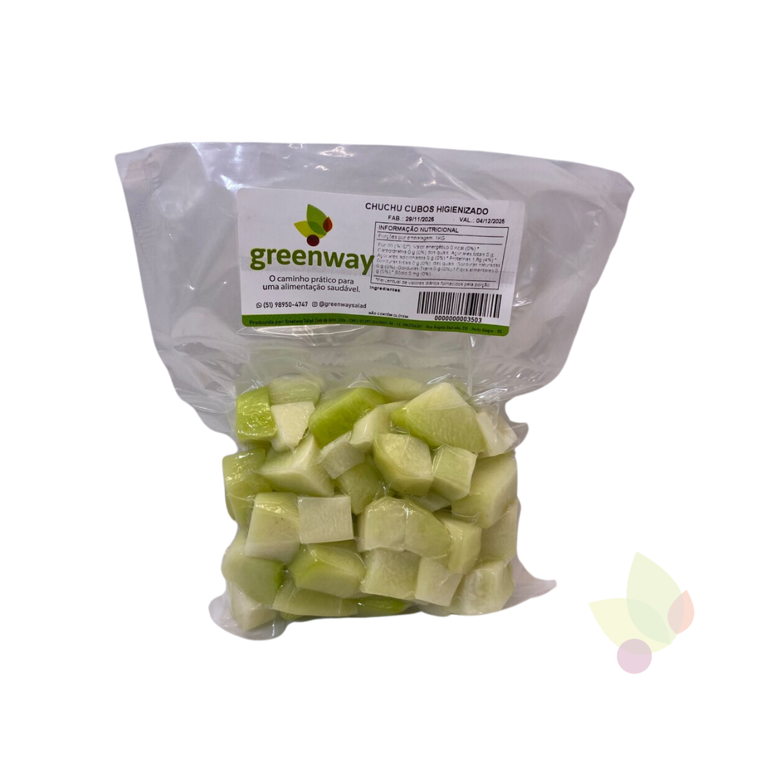 Chuchu em cubos 500g