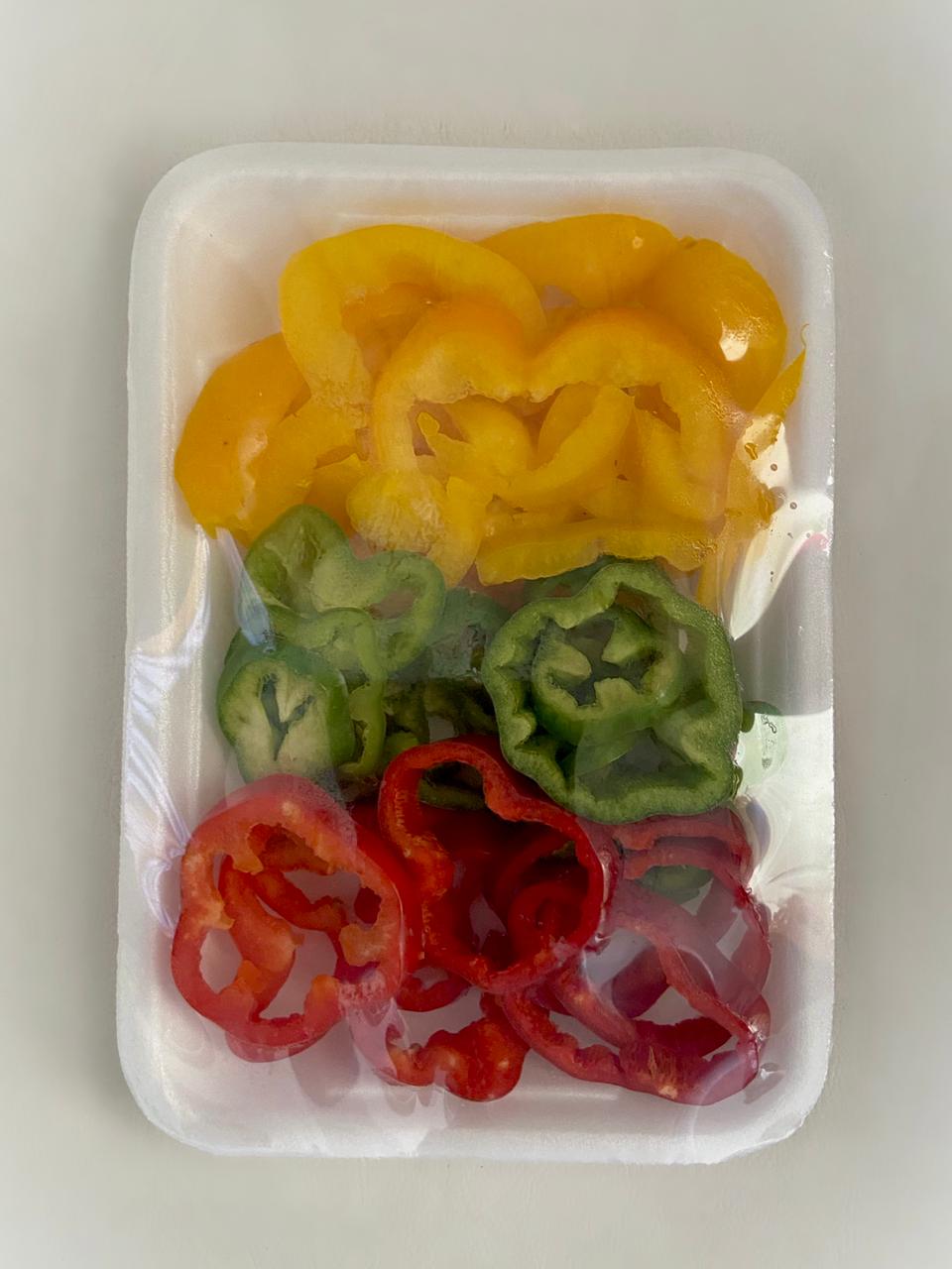 Mix Pimentao Fatiado 200g Higienizado