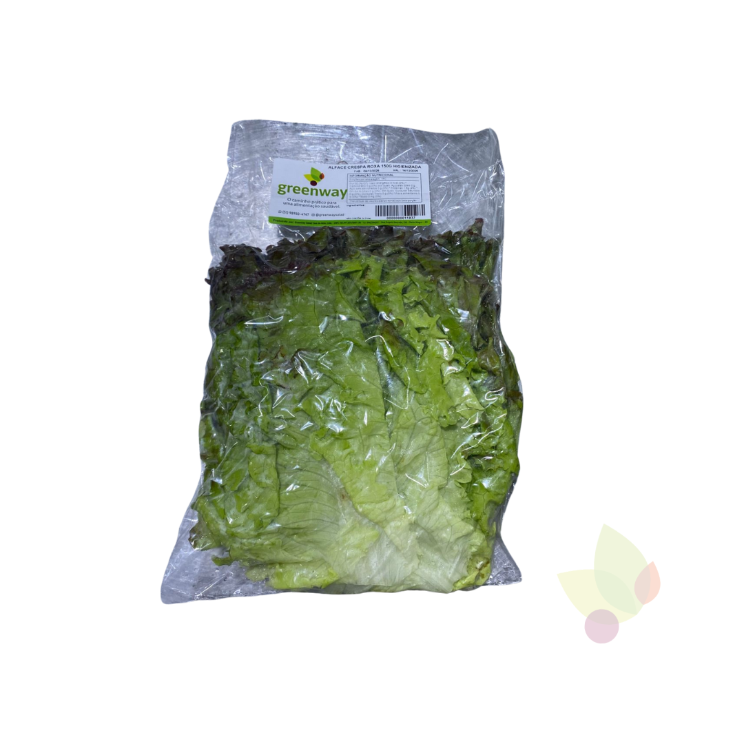 Alface Crespa Roxa 150g