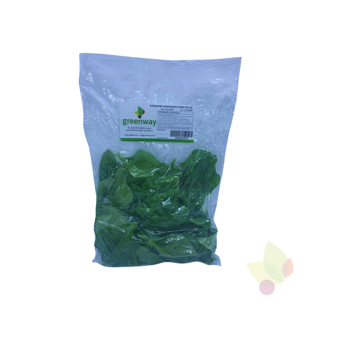 Espinafre Pura Folha 200g